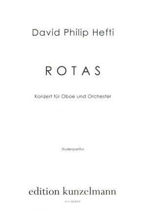 Rotas fr Oboe und Orchester Studienpartitur Din A4