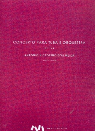 Concerto op.144 for tuba and orchestra piano reduction with tuba part