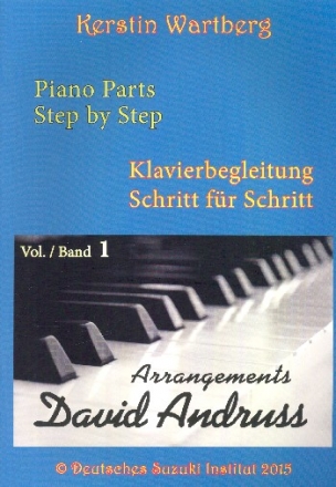 Schritt fr Schritt Band 1 fr Violine und Klavier Partitur (Klavierbegleitung)
