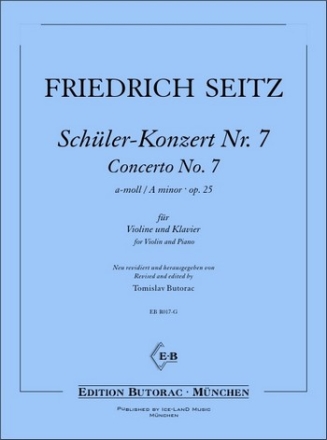 Konzert a-Moll Nr.7 op.25 fr Violine und Klavier