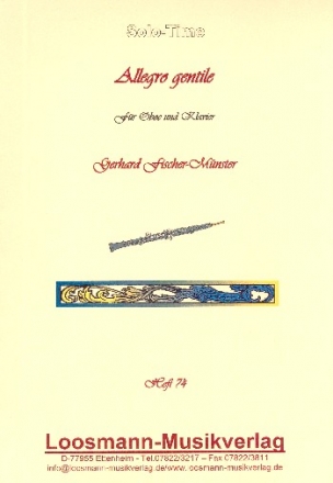 Allegro gentile fr Oboe und Klavier