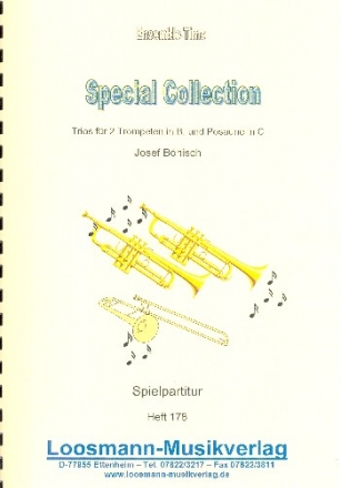 Special Collection Trios Band 1 fr 2 Trompeten und Posaune Partitur und Stimmen