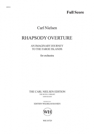 Rhapsody Ouverture for orchestra score