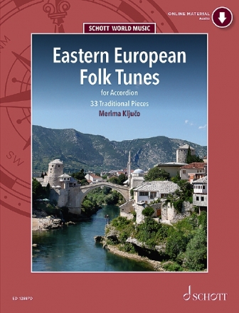 Eastern European Folk Tunes (+Online Audio) for accordion