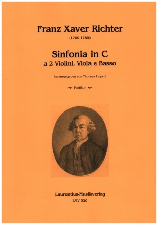 Sinfonia in C fr 2 Violinen, Viola und Kontrabass Partitur