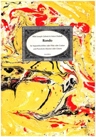 Rondo fr Sopranblockflte (Flte/Oboe/Csakan) und Klavier (Gitarre) Partitur und Stimmen