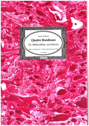 Quatre Rondeaux op.33 Band 1 fr Altblockflte und Klavier