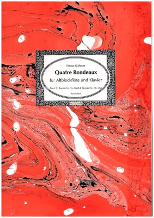 Quatre Rondeaux op.33 Band 2 fr Altblockflte und Klavier