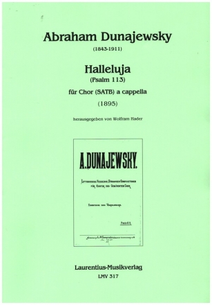Halleluja (Psalm 113) fr gem Chor a cappella Partitur