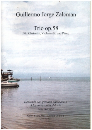 Trio op.58 fr Klarinette, Violoncello und Klavier Partitur und Stimmen
