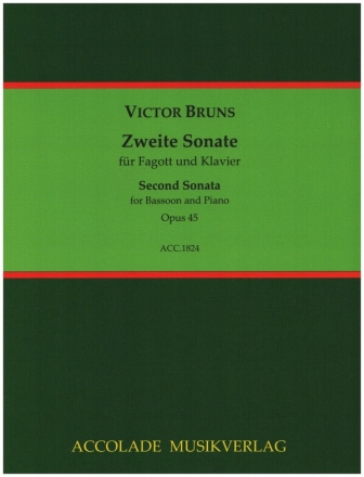 Sonate Nr.2 op.45 fr Fagott und Klavier