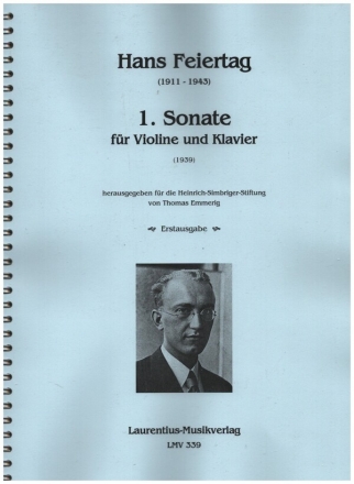 1. Sonate fr Violine und Klavier
