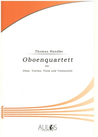 Oboenquartett op.35 fr Oboe, Violine, Viola und Violoncello Partitur und Stimmen