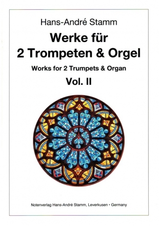 Werke Band 2 fr 2 Trompeten und Orgel (Pauken ad lib) Spielpartitur und Stimme