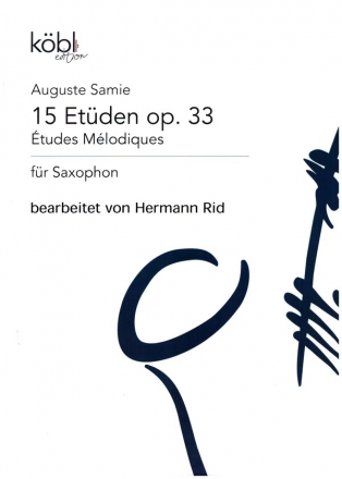 15 Et�den op.33 f�r Saxophon