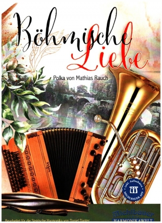 Bhmische Liebe fr Steirische Harmonika in Griffschrift