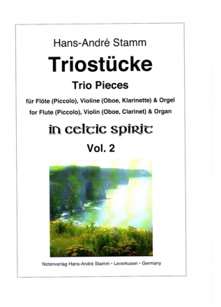 Triostcke in Celtic Spirit vol.2 fr Flte (Piccolo), Violine (Oboe, Klarinette in B) und Orgel Stimmen
