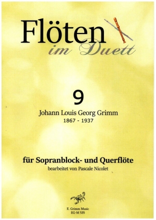 Flten im Duett Band 9 fr Sopranblockflte und Querflte Spielpartitur und Stimme