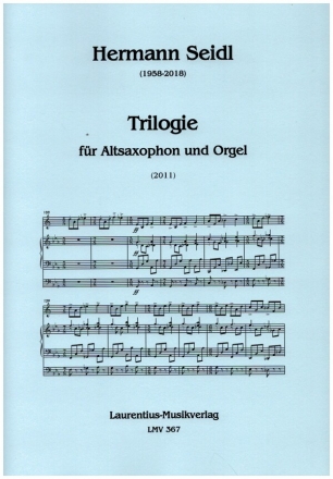 Trilogie fr Altsaxophon und Orgel