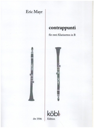 contrappunti fr 2 Klarinetten 2 Spielpartituren