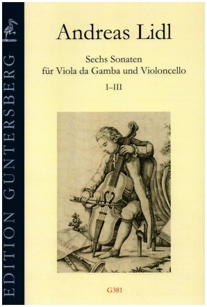 6 Sonaten (Nr.1-3) fr Viola da Gamba und Violoncello 2 Spielpartituren