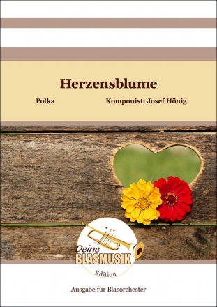 Herzensblume fr Blasorchester Direktion und Stimmen