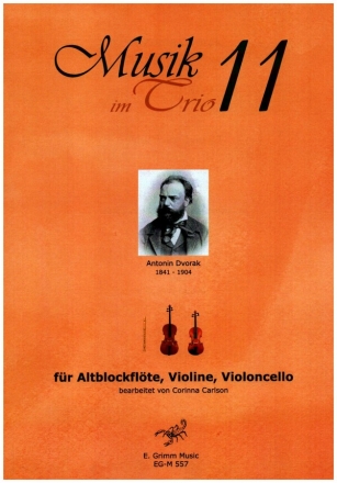 Musik im Trio Band 11 fr Altblockflte, Violine und Violoncello Partitur und Stimmen