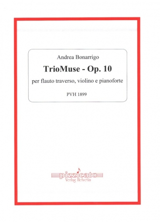 TrioMuse op.10 per flauto traverso, violino e pianoforte partitura e parti