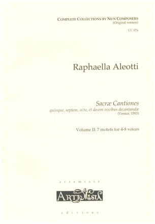 Sacrae Cantiones vol.2 for 4-8 voices score