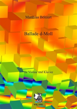 Ballade d-Moll fr Violine und Klavier