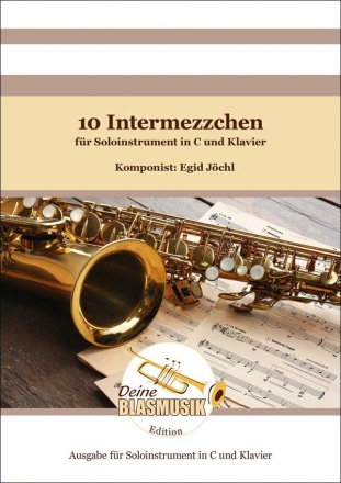 10 Intermezzchen fr Soloinstrument in C und Klavier