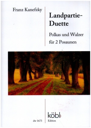 Landpartie-Duette - Polkas und Walzer fr 2 Posaunen Spielpartitur