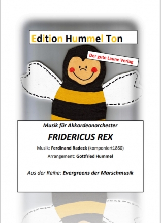 Fridericus Rex (Marsch) fr Akkordeonorchester Partitur und Stimmen