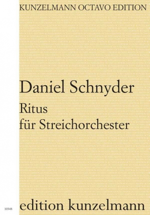 Ritus fr Streichorchester Partitur