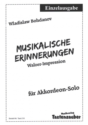 Musikalische Erinnerungen fr Akkordeon Einzelasugabe