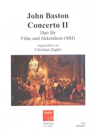 Concerto II fr Flte und Akkordeon (MII) 2 Stimmen