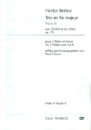 Trio D-Dur op.25 fr 2 Flten und Harfe Flte 2