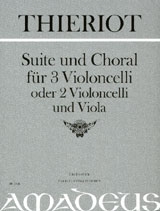 Suite und Choral fr 3 Violoncelli (2 Violoncelli und Viola) Partitur und Stimmen