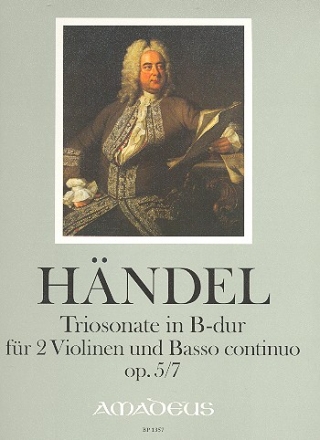 Triosonate B-Dur op.5,7 fr 2 Violinen und Bc