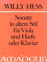 Sonate im alten Stil op.135 fr Viola und Harfe (Klavier)