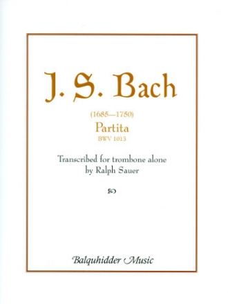 Partita d-minor BWV1013 for trombone