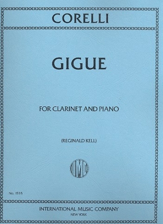 Gigue fr Klarinette und Klavier