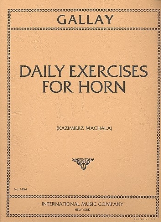 Daily Exercises for horn