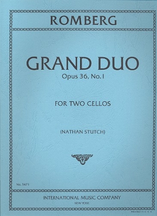 Grand Duo op.36,1 for 2 cellos parts