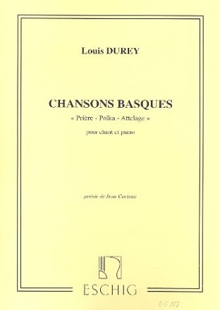 Chansons basques pour chant et piano