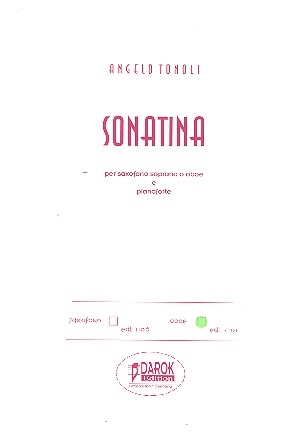 Sonatina for oboe and piano