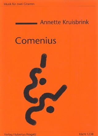Comenius fr 2 Gitarren Partitur und Stimmen