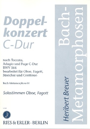 Doppelkonzert C-Dur fr Oboe/Fagott/Streicher/Continuo