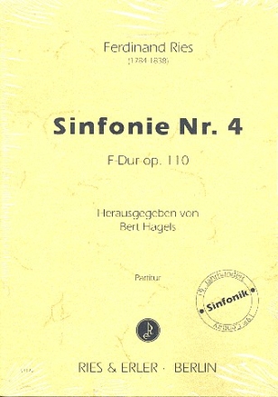 Sinfonie F-Dur Nr.4 op.110 fr Orchester Partitur