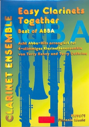 Best of Abba fr 4 Klarinetten ( Ensemble ) Partitur und Stimmen